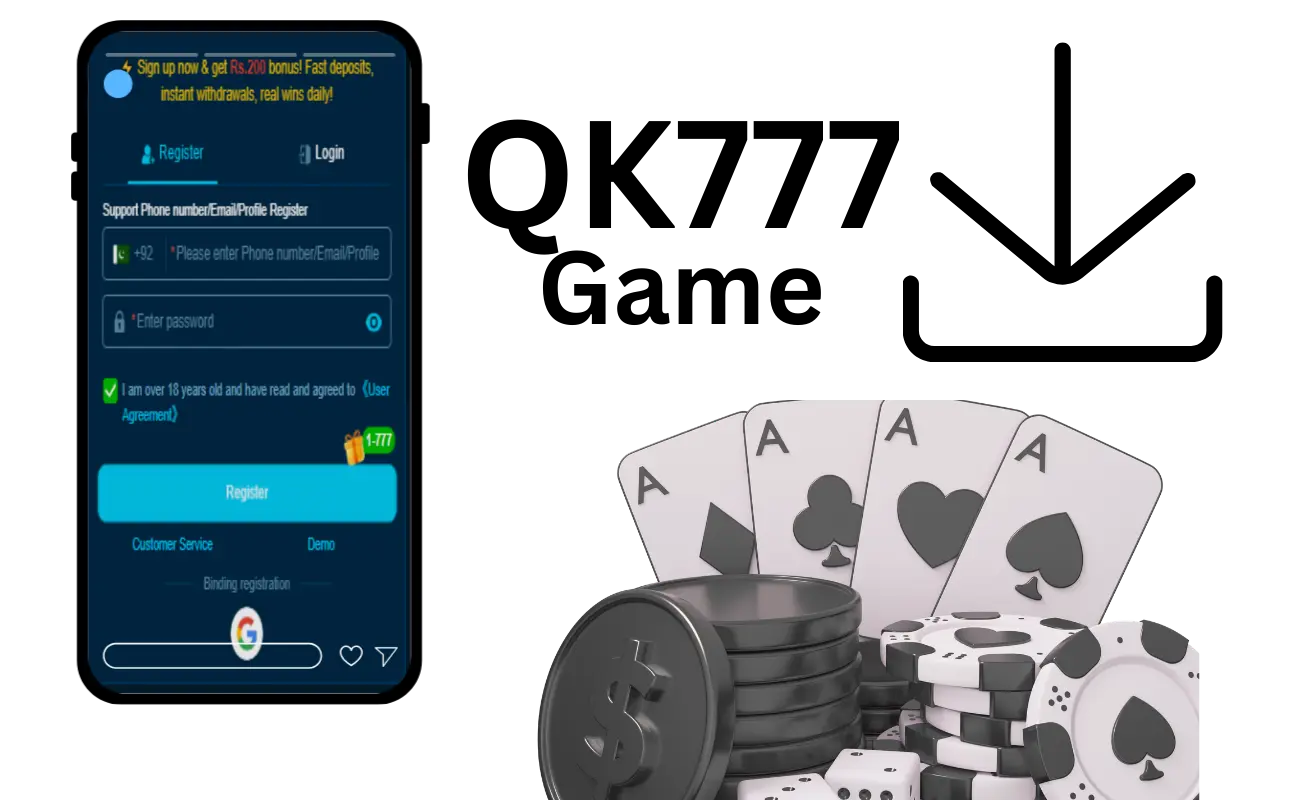 QK777 Game register
