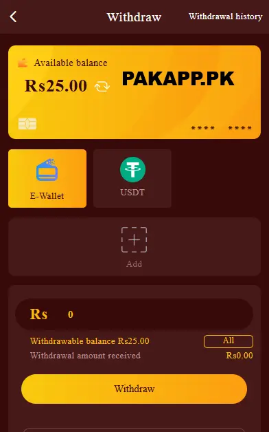 LUCK26 Game withdraw img