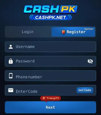 CashPK Game Register