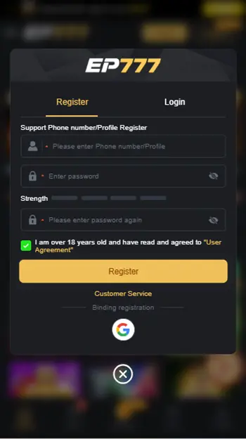 Ep777 Game REGISTER