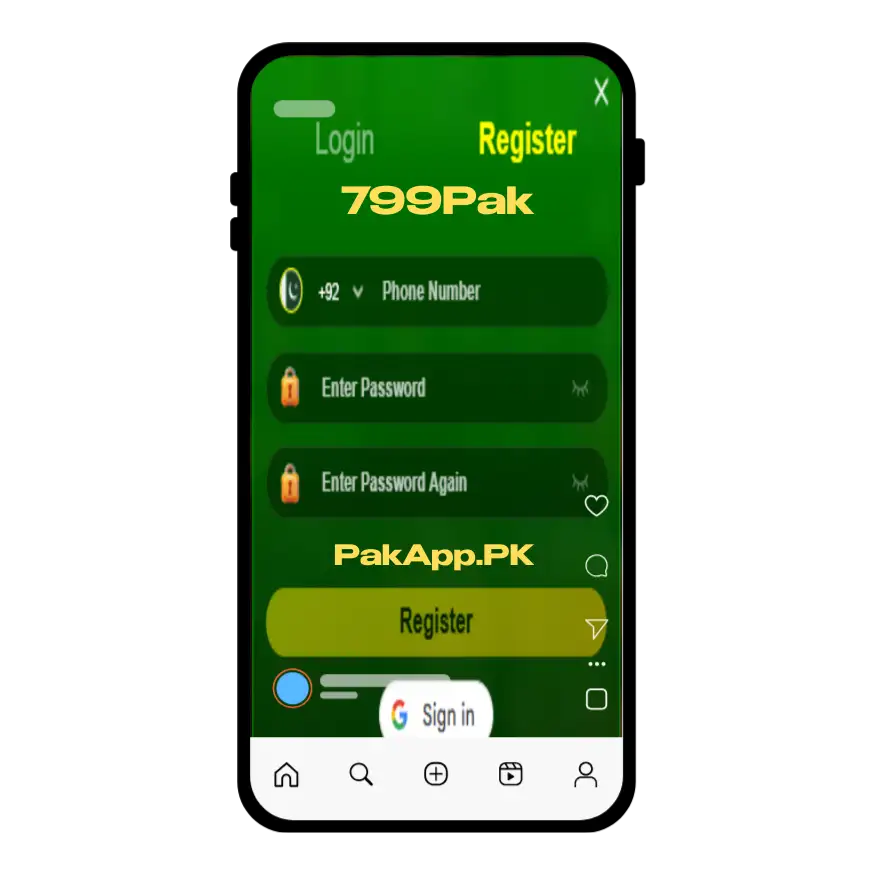 799Pak Register login