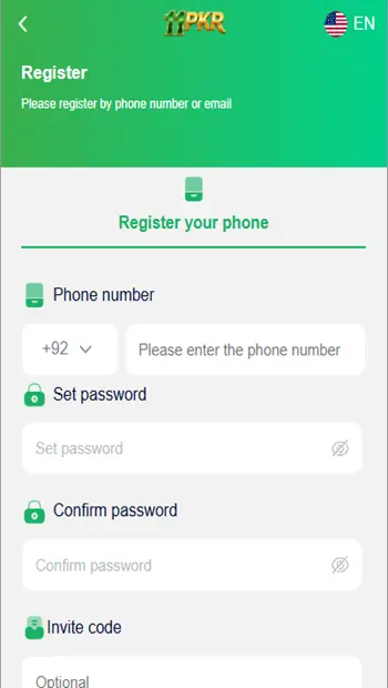 11PKR Game REGISTER
