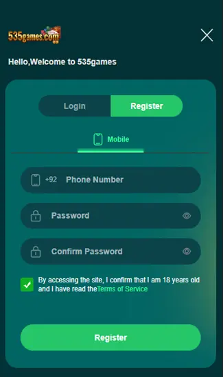 535Games REGISTER IMG