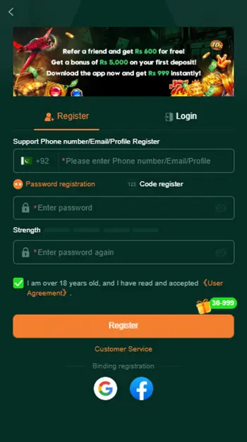 BetQQ Game REGISTER