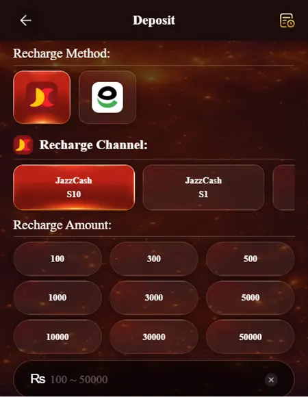 666rs Game Deposit
