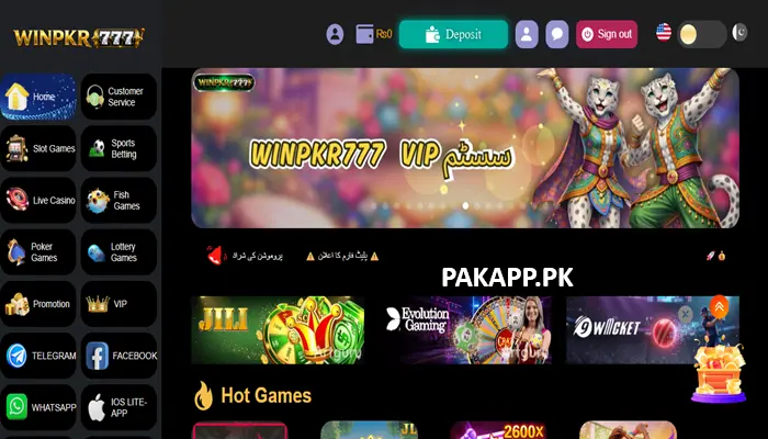 WinPkr777 Game IMG
